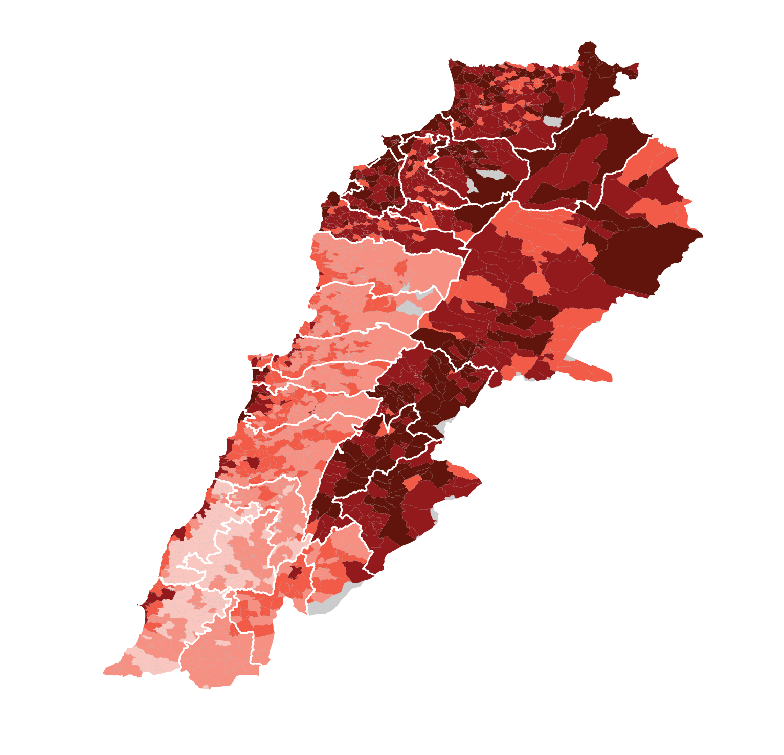 Subnational - Lebanon